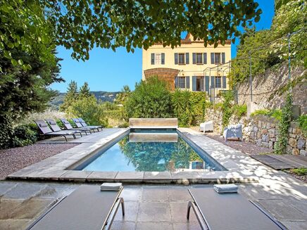 Méditerranée Location Bastide avec Piscine privée à Grasse, Côte d'Azur