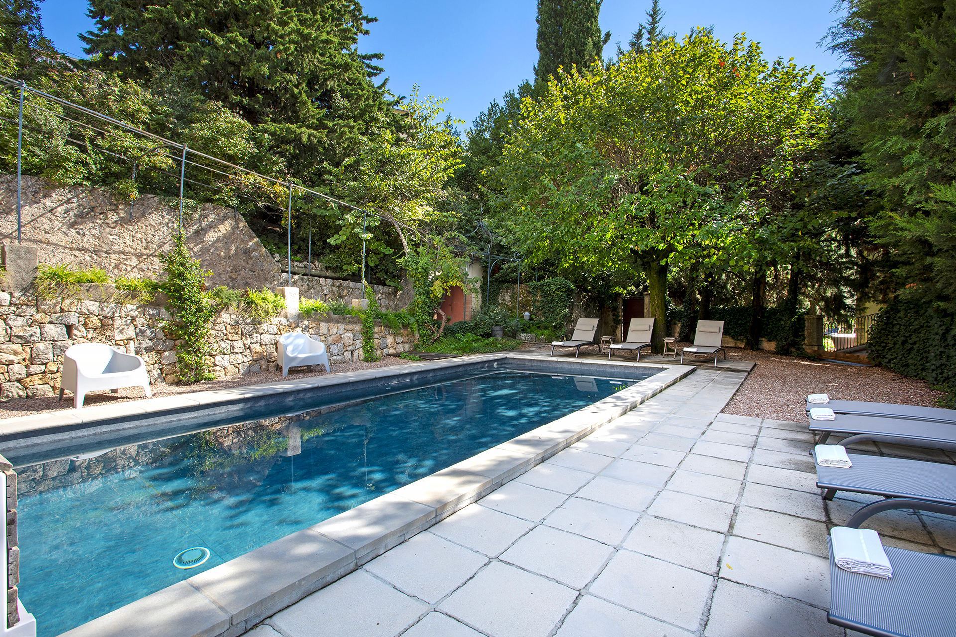 Méditerranée Location Bastide avec Piscine privée à Grasse, Côte d'Azur