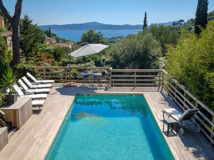 Méditerranée Location Villa avec Piscine privée à Sainte-Maxime, Côte d'Azur